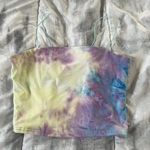 Muticolored Crop Top